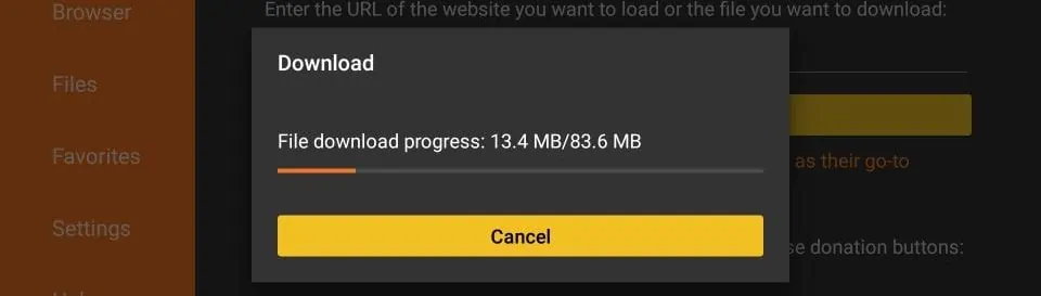 Downloading Tubioffers.com app on FireStick